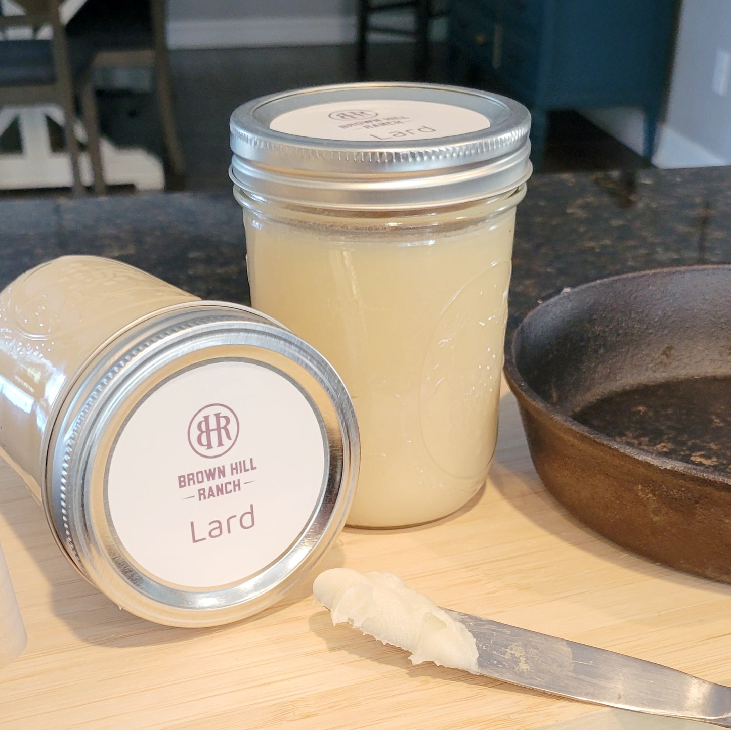 Rendered Lard | Hand Raised and Loved | Small Batch | Clean Living | Cooking and Banking Lard