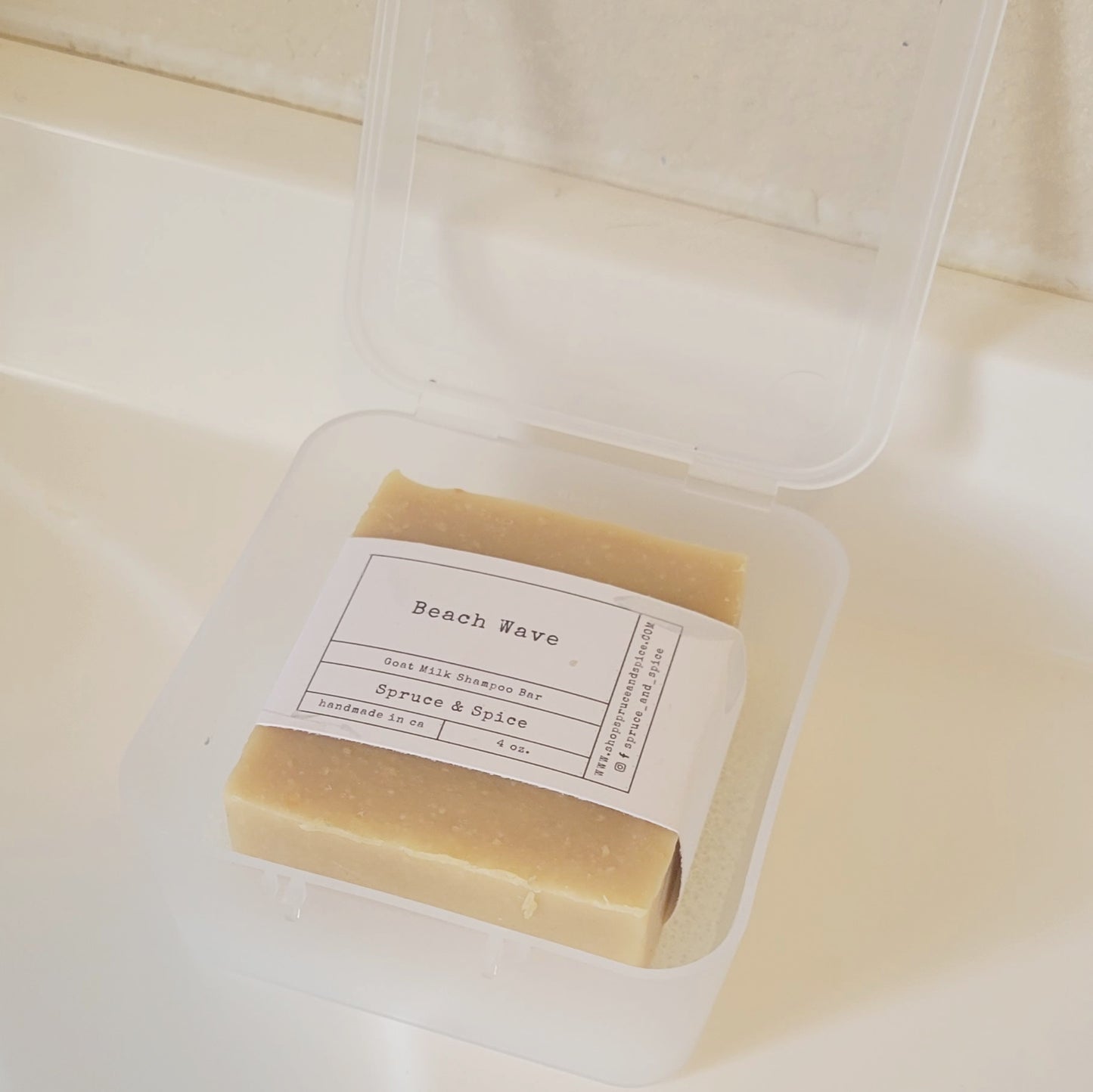 Travel Soap Container | Goat Milk Soap Tray | Travel | To-Go | Travel Shampoo | Travel Goat Milk Soap Container | Travel Soap Dish | Soap Box Case with Bar Soap | Portable Soap Rest