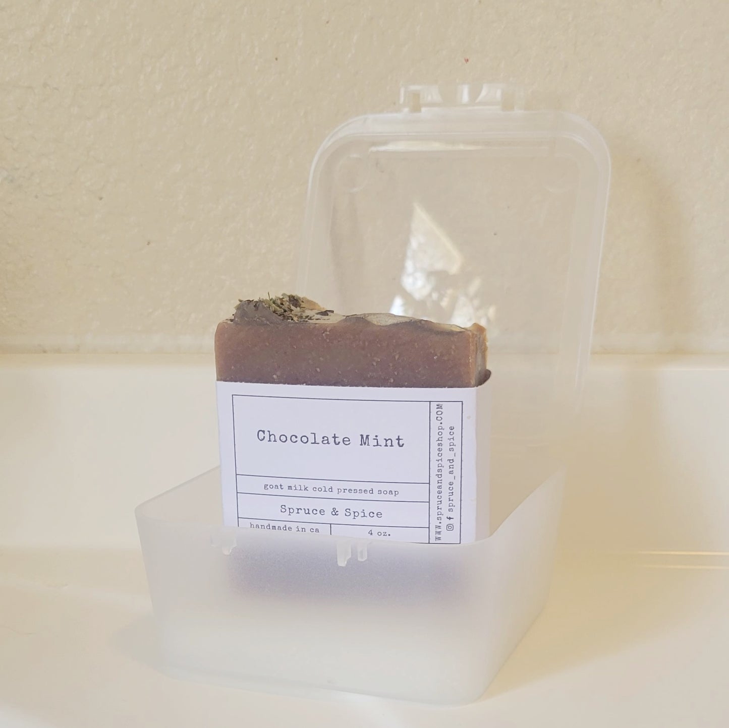 Travel Soap Container | Goat Milk Soap Tray | Travel | To-Go | Travel Shampoo | Travel Goat Milk Soap Container | Travel Soap Dish | Soap Box Case with Bar Soap | Portable Soap Rest