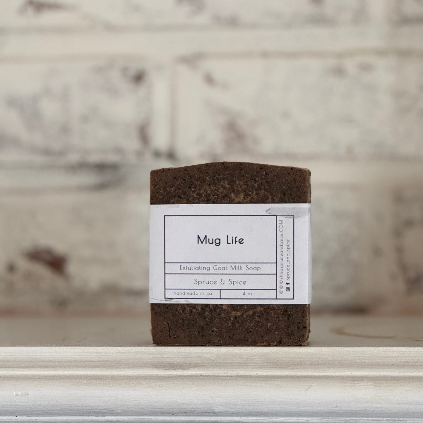 Mug Life | Phthalate and Paraben Free | Endocrine Disruptor Free | Goat Milk Soap | Goat Milk Bar | Sensitive Skin | Soap Top | Artisan Soap | Handmade Soap | Bath and Body |