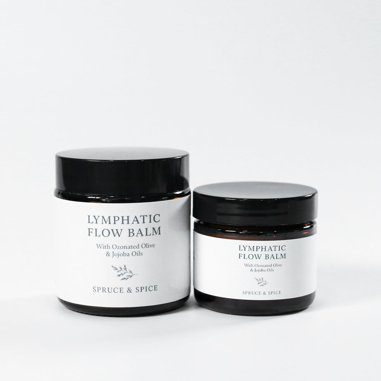 Lymphatic Flow Balm | Ozonated Flow Balm | Herbal Massage Balm for Detox Support