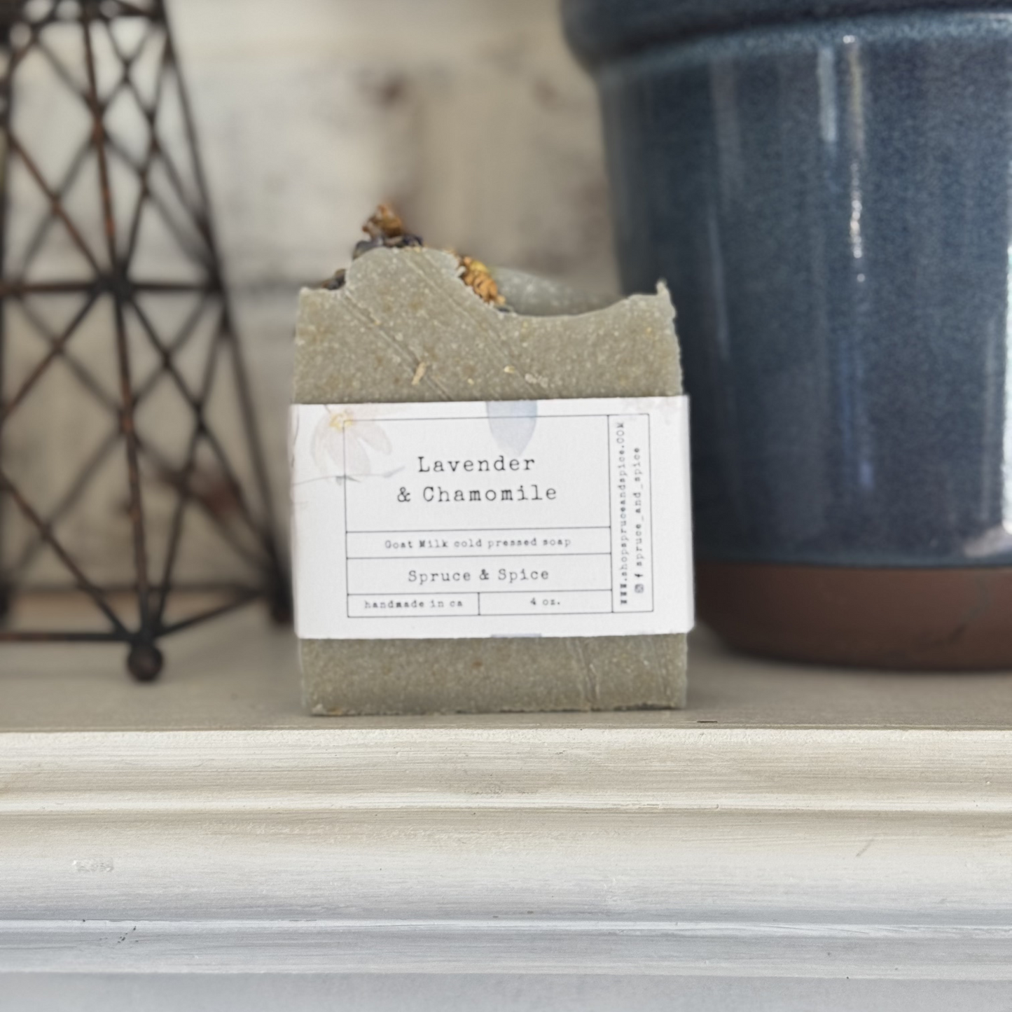 Lavender & Chamomile | Milk Bar | Sensitive Skin | Soap Top | Artisan Soap | Handmade Soap | Spa Day | Bath and Body |