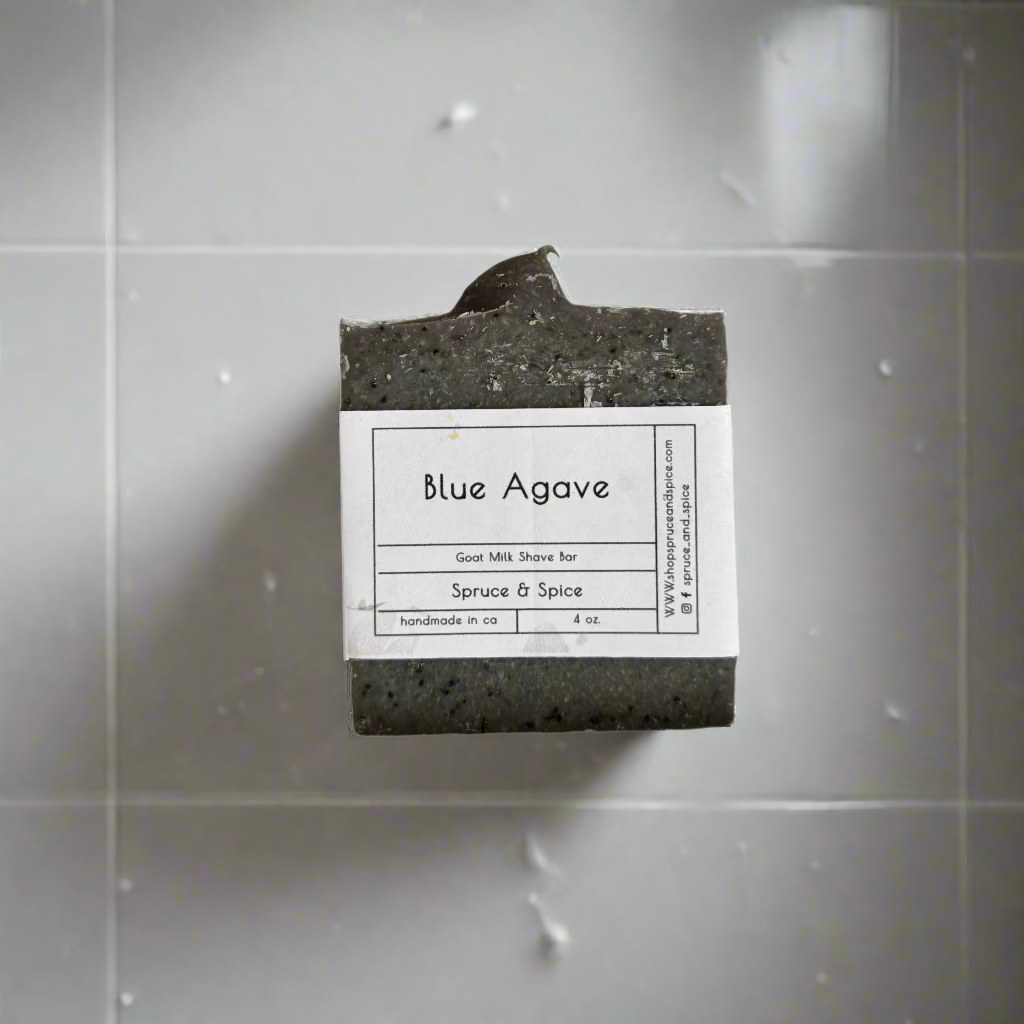 Goat Milk Shave Bar | Goats Milk Bar | Sensitive Skin | Soap Top | Artisan Soap | Handmade Soap | Plastic Free | Shave Bar | Smooth Shaving