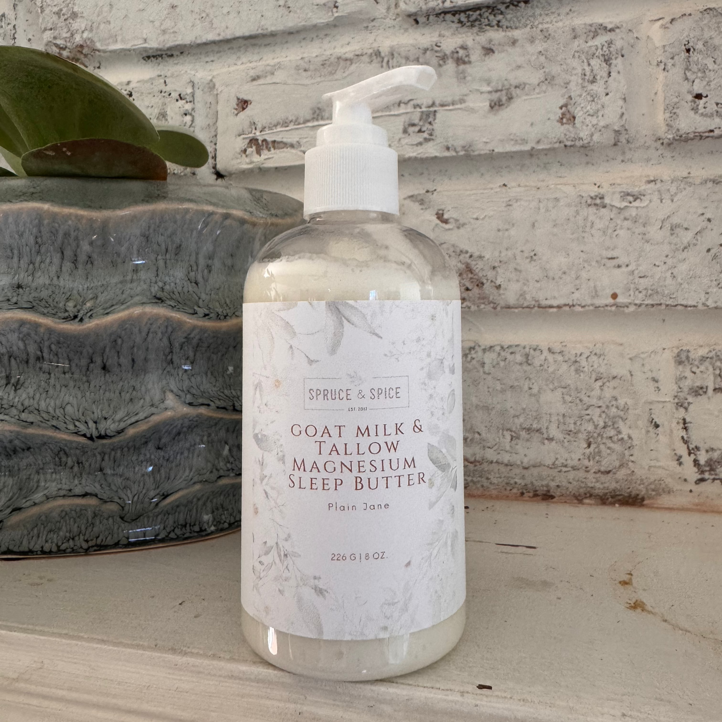 Magnesium Sleep Butter | All Natural Lotion | Artisan Lotion | Nerve Support | Goat Milk | Goat Milk Cream | Handmade Lotion | Dry Skin Lotion | Night Time Lotion | Magnesium Lotion