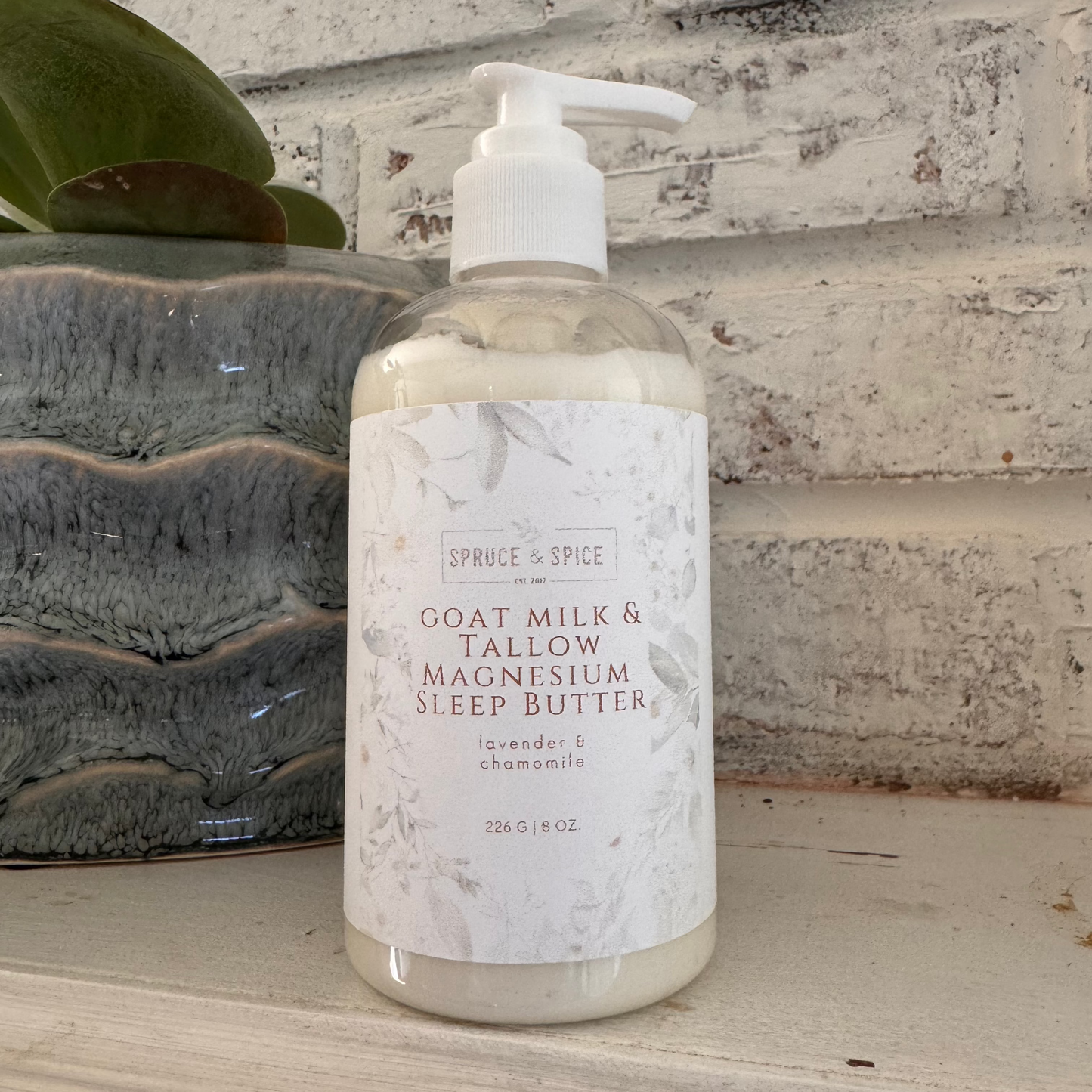 Magnesium Sleep Butter | All Natural Lotion | Artisan Lotion | Nerve Support | Goat Milk | Goat Milk Cream | Handmade Lotion | Dry Skin Lotion | Night Time Lotion | Magnesium Lotion