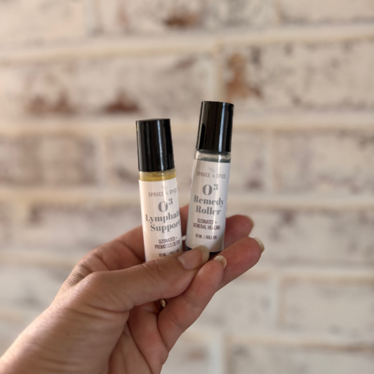 Ozone Rollers | Ozone Therapy | Ozonated Oils | Ozone Skincare | O³ Targeted Therapy Rollers