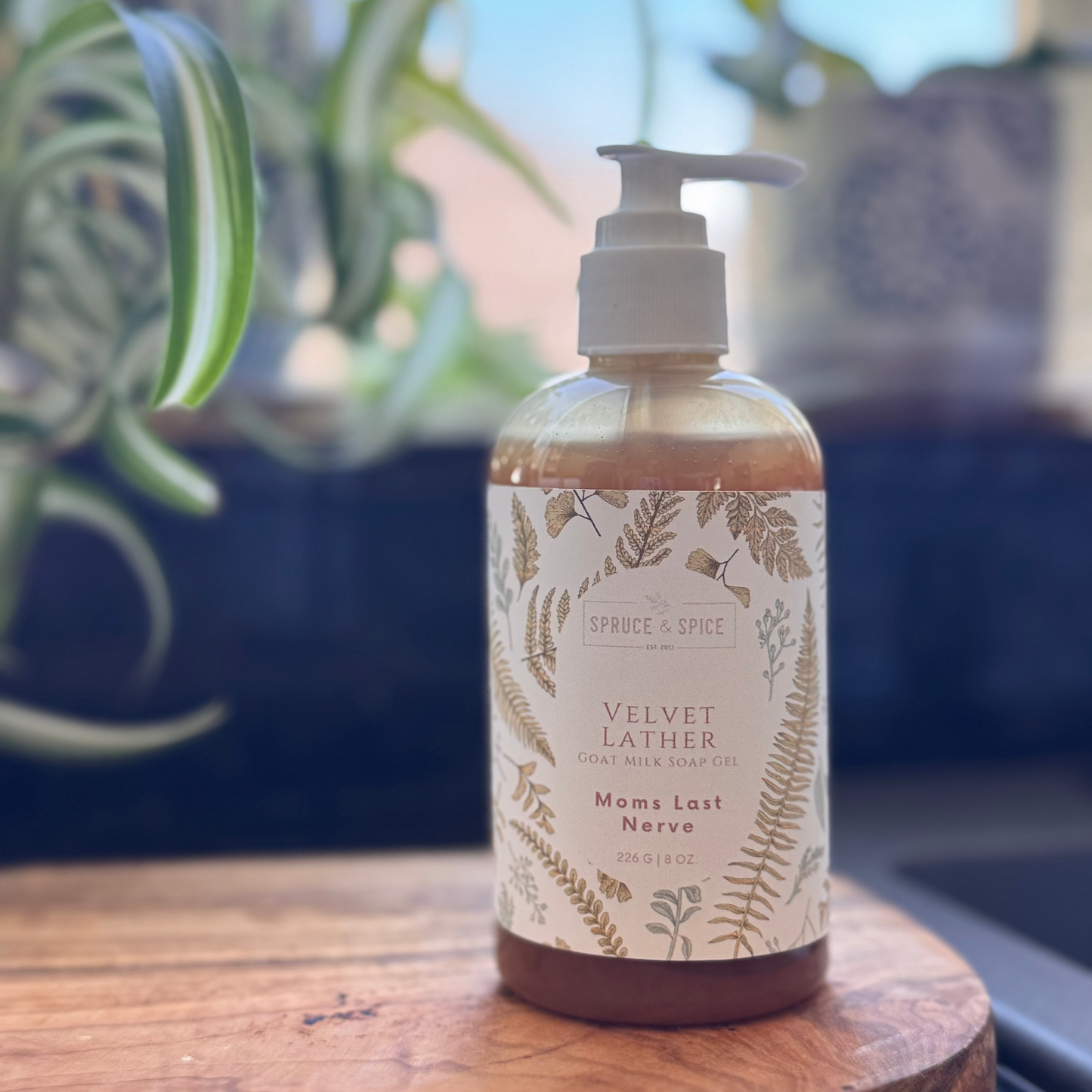 Velvet Lather Goat Milk Gel Soap | Shower Gel | Gel Soap | Gentle, Moisturizing Hand & Body Wash