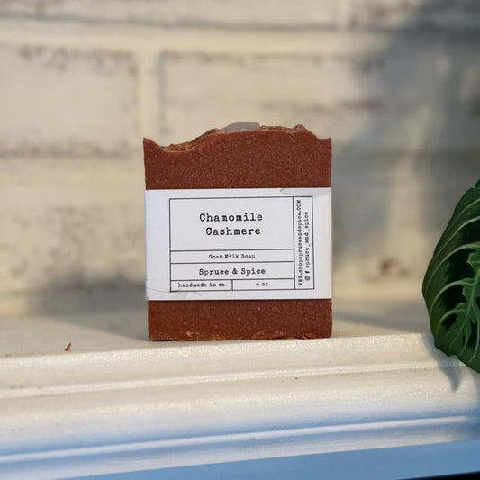 Cashmere Botanical Goat Milk Soap | Botanical Line | Goat Milk Soap | Goat Milk Bar | Sensitive Skin | Soap Top |  Artisan Soap | Handmade Soap |  Bath and Body |