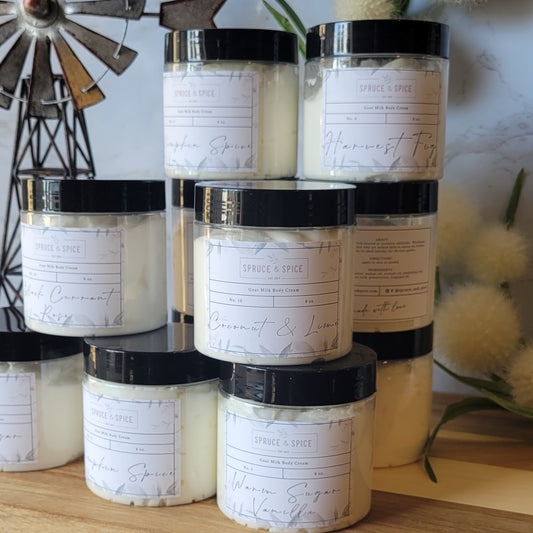 Goat Milk Body Cream | All Natural Lotion | Artisan Lotion | Gifts for her | Goat Milk | Goat Milk Cream | Handmade Lotion | Dry Skin Lotion