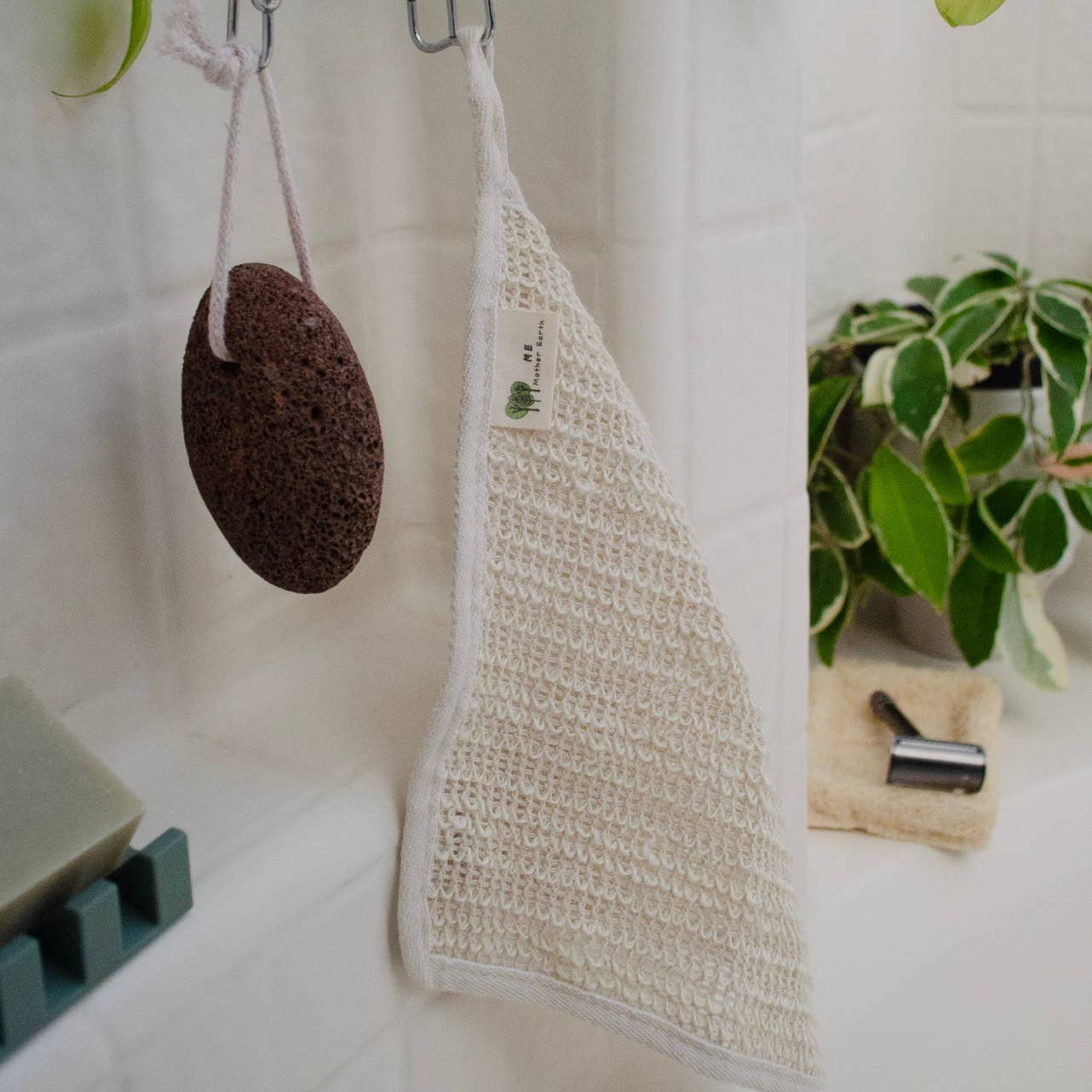 Natural Agave Washcloth 2-Pack | Exfoliating Cloth | Lathers Great