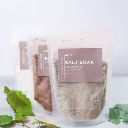 Bath Salts | Spa Bath Salts | Bath Soak | Sore Muscle Bath Salts