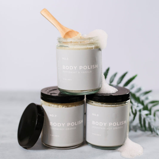 Whipped Sugar Scrub | Sugar Scrub | Moisturizing Scrub | Bath and Body | Peppermint Scent | Holiday Collection | Gifts for Her |