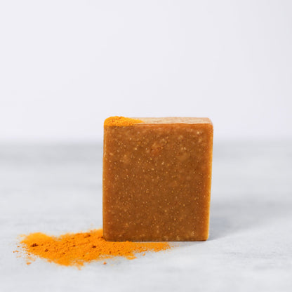 Turmeric Goat Milk Soap | Brightening &amp; Skin-Balancing Bar