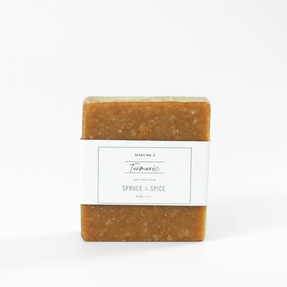 Turmeric Goat Milk Soap | Brightening &amp; Skin-Balancing Bar