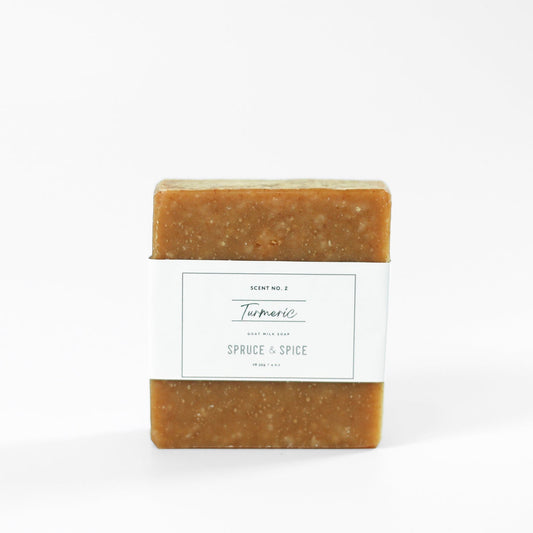 Turmeric Goat Milk Soap | Brightening & Skin-Balancing Bar