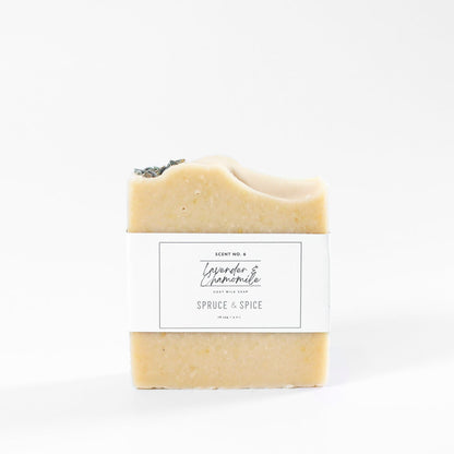 Lavender Chamomile Goat Milk Soap | Relaxation Soap | Sleepy Soap