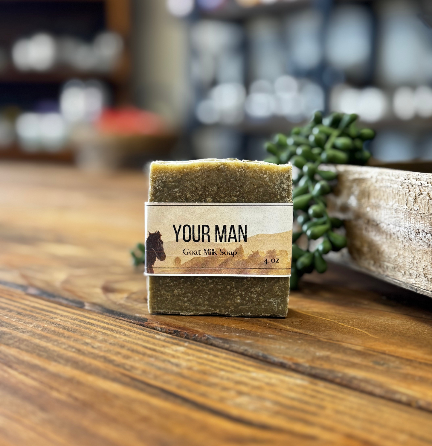 Your Man Goat Milk Soap – Masculine Clean “Perfect Man” Scent