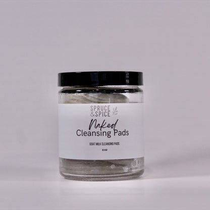 Goat Milk Facial Cleansing Pads | Goat Milk Cleansing Pads | Facial Cleanser | Natural Facial Pads | Paraben and Phthalate Free | Face Wash | Natural Soap