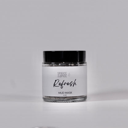 Refresh Mud Mask | Dead Sea Mud | French Pink Clay Powder
