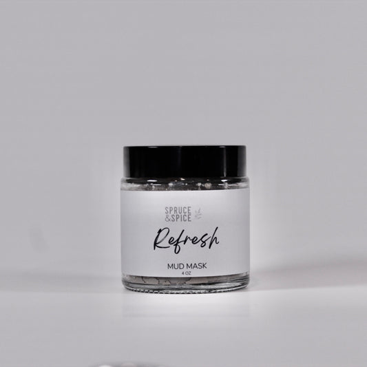 Refresh Mud Mask | Dead Sea Mud | French Pink Clay Powder