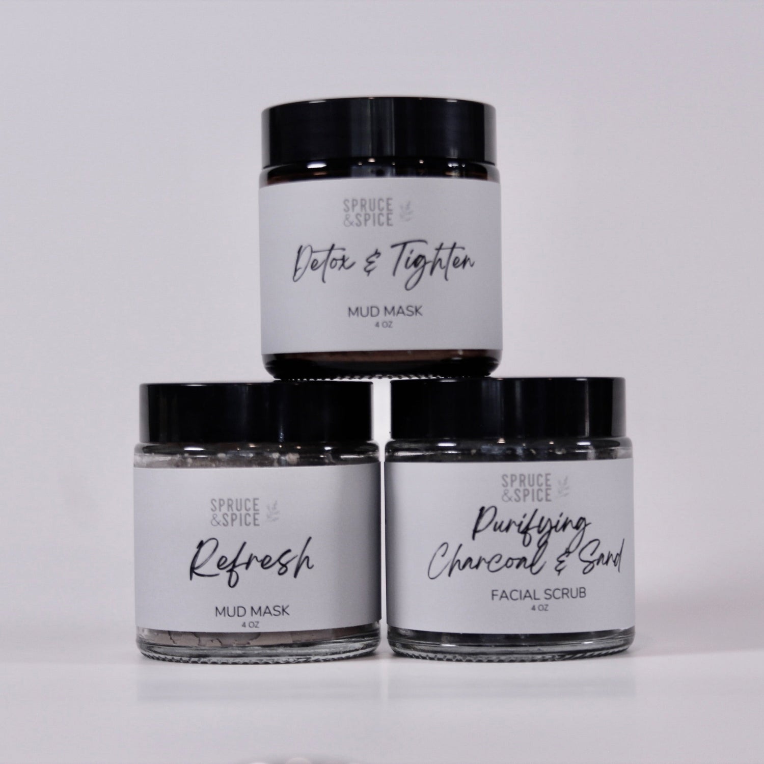 Purifying Charcoal &amp; Sand Facial Scrub | Activated Charcoal Scrub | Detoxifying Scrub |