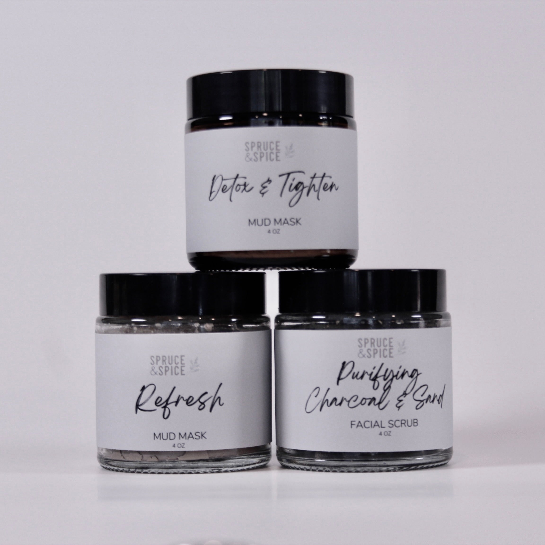 Purifying Charcoal &amp; Sand Facial Scrub | Activated Charcoal Scrub | Detoxifying Scrub |