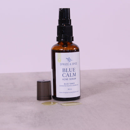 Blue Calm Acne Serum  Blue Tansy Serum | Non-Toxic Acne Solution