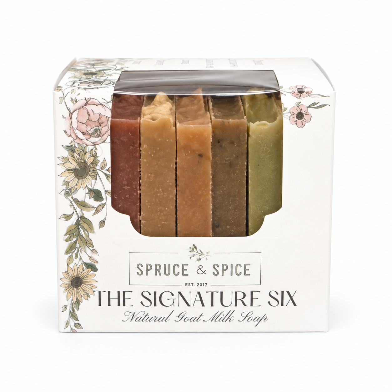 Signature Six Sample Box | Goat Milk Sample Set | Signature Soaps
