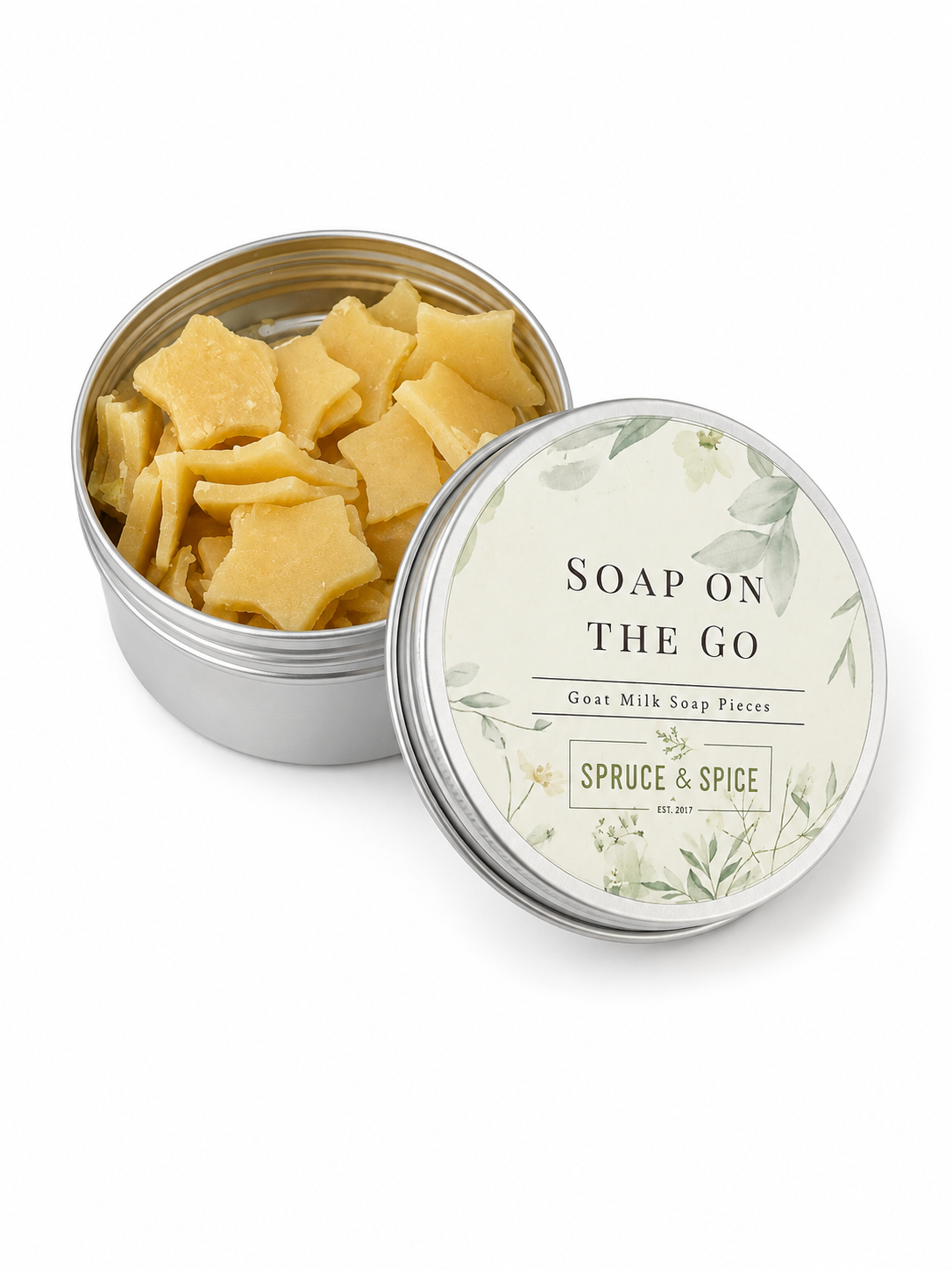 Soap on the Go | Cold Process Soap | Goat Milk Soap | Goat Milk Bar | Sensitive Skin | Soap Top | Soap Scraps | Soap Pieces | Travel Size |